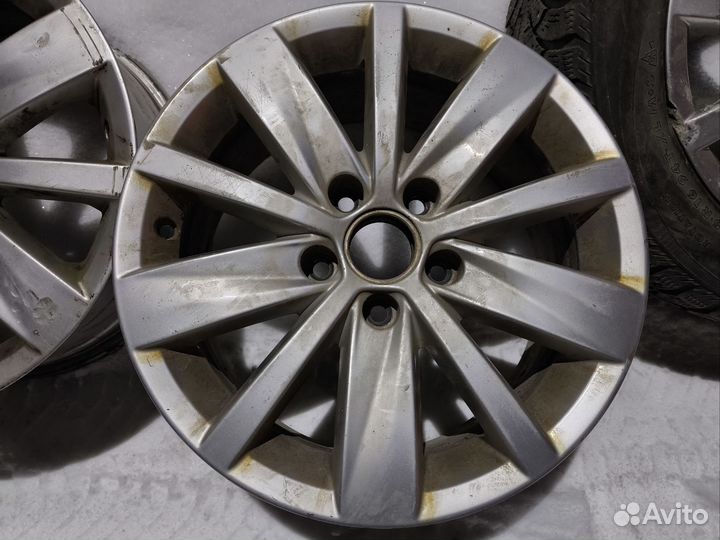 Оригинальные диски vag r16 5x112 3 шт