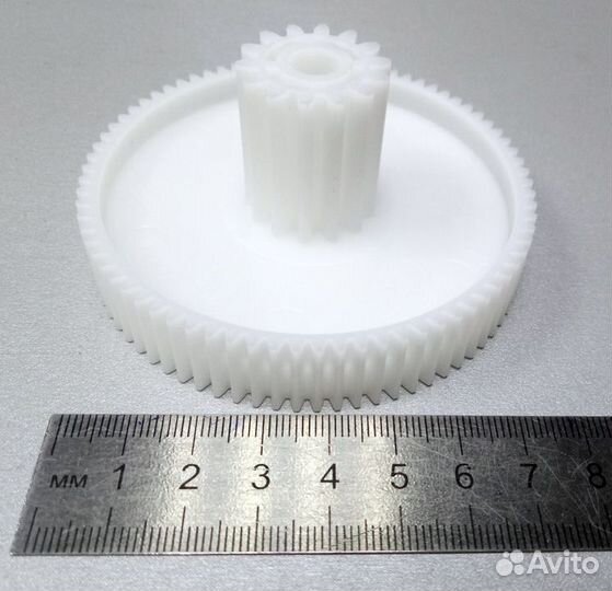 Шестерня мясорубки Panasonic D-80/24mm, H-37/15, з