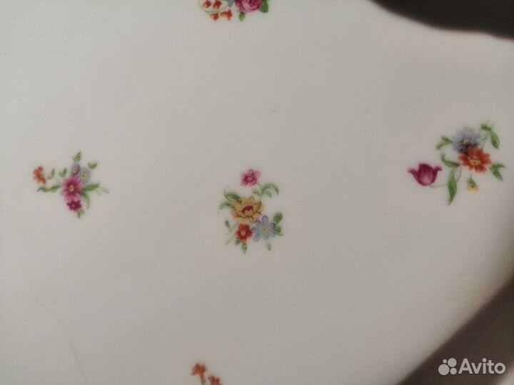 Блюдо большое овальное Лимож