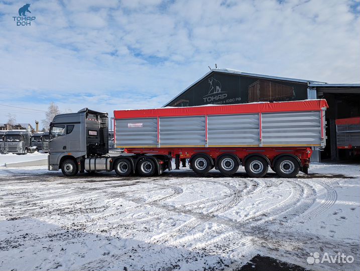 Полуприцеп зерновоз Тонар 9988 СН50, 2024