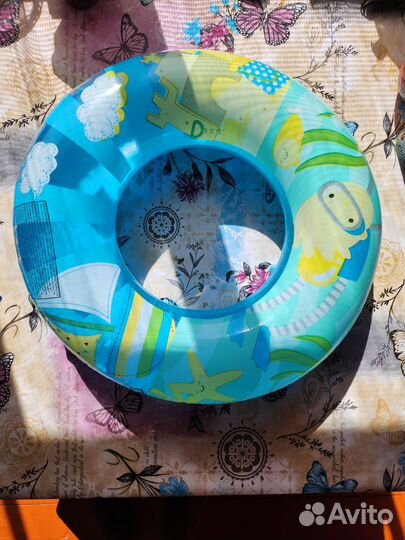 Надувной круг для плавания детский