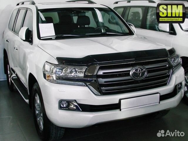 Дефлектор капота Land Cruiser 200 2016г