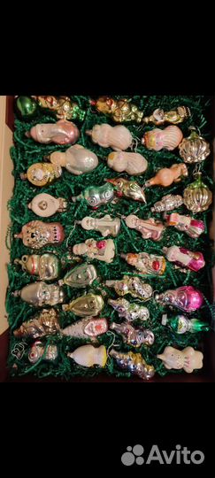 Елочные игрушки СССР