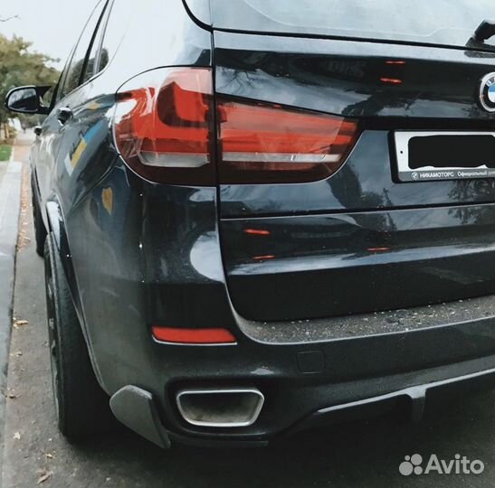 Передняя юбка bmw x5 f15 m-pack performance