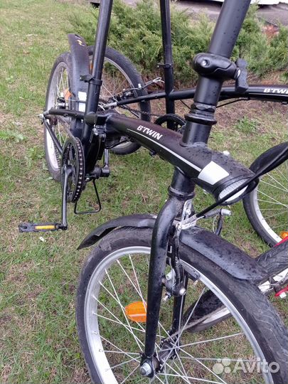 Новые складные велосипеды btwin tilt