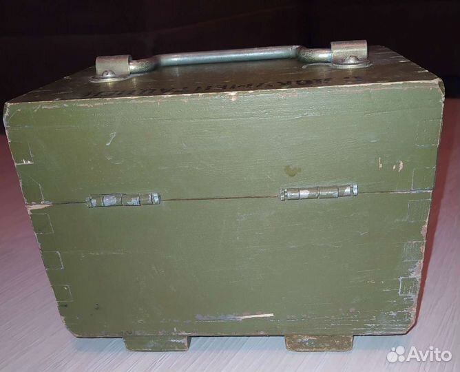 Ящик деревянный военный