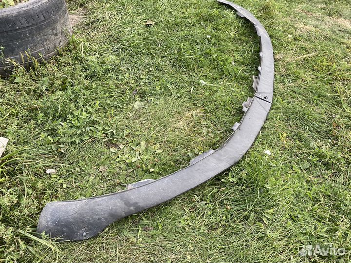 Губа на бампер астра j gtc