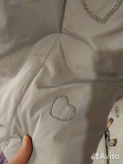 Пуховик одеяло кимоно зимнее 44р