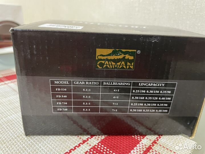 Катушка Caiman Tronado FD 730
