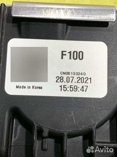 Педаль газа Kia Rio Х G4FG 2021