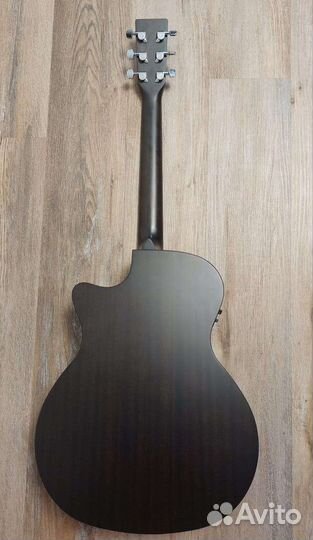 Новая гитара Sigma dmc-ste bkb чёрная