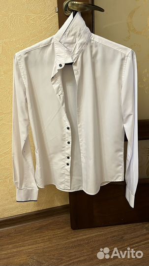 Рубашка белая для мальчика 160-165