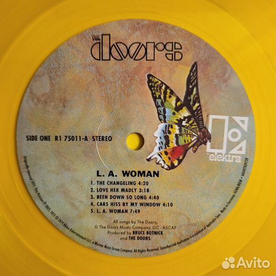 Винил Doors – L.A. Woman (yellow)