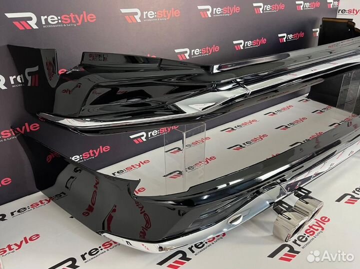 Обвес Lexus LX570 с 16 Modellista 2 выхлопа N1796