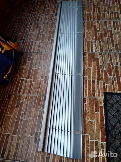 Жалюзи алюминиевые цвет сталь