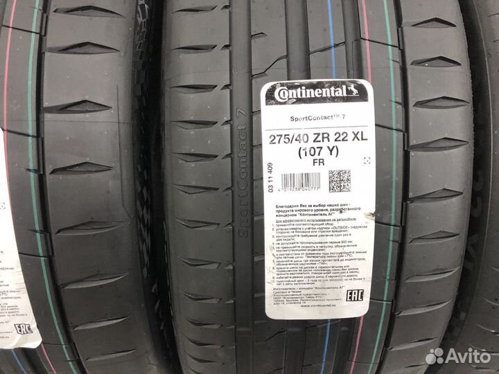 Continental ContiSportContact 7 275/40 R22 107Y