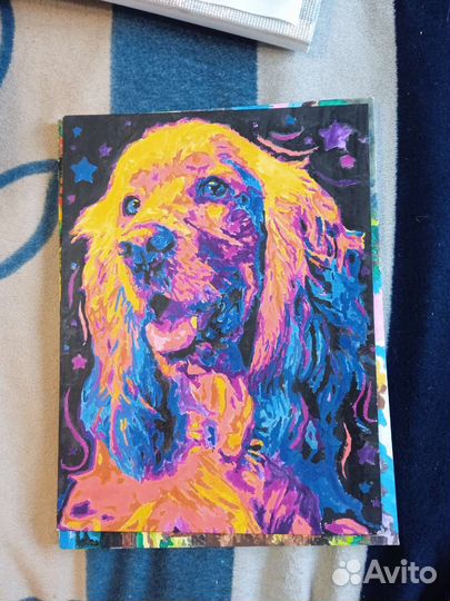 Готовая картина по номерам