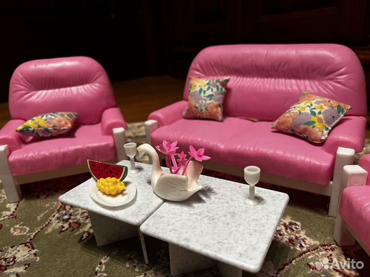 Мебель для Барби, гостиная, кухня, уборка