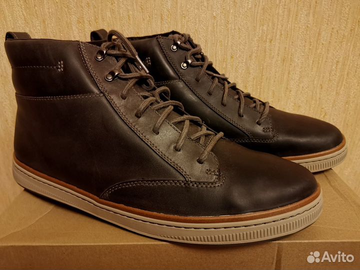 Ботинки/кеды зима мех Clarks (р.47-48/32см)