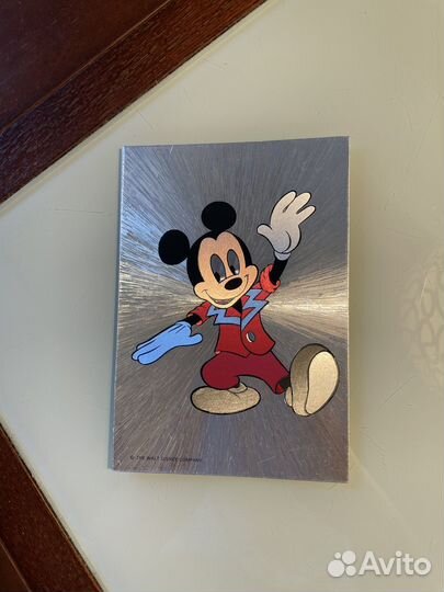 Фольгированная открытка 90 е Disney Mickey Mouse