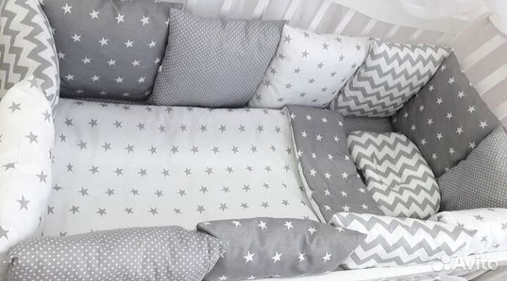 Бортики в кроватку