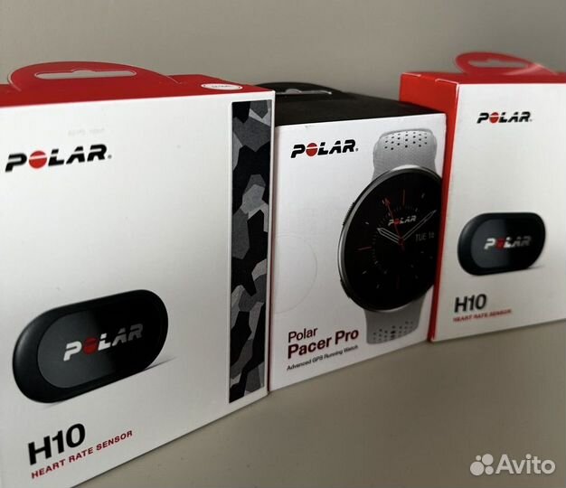 Мультиспортивные часы Polar Pacer Pro с Polar H10