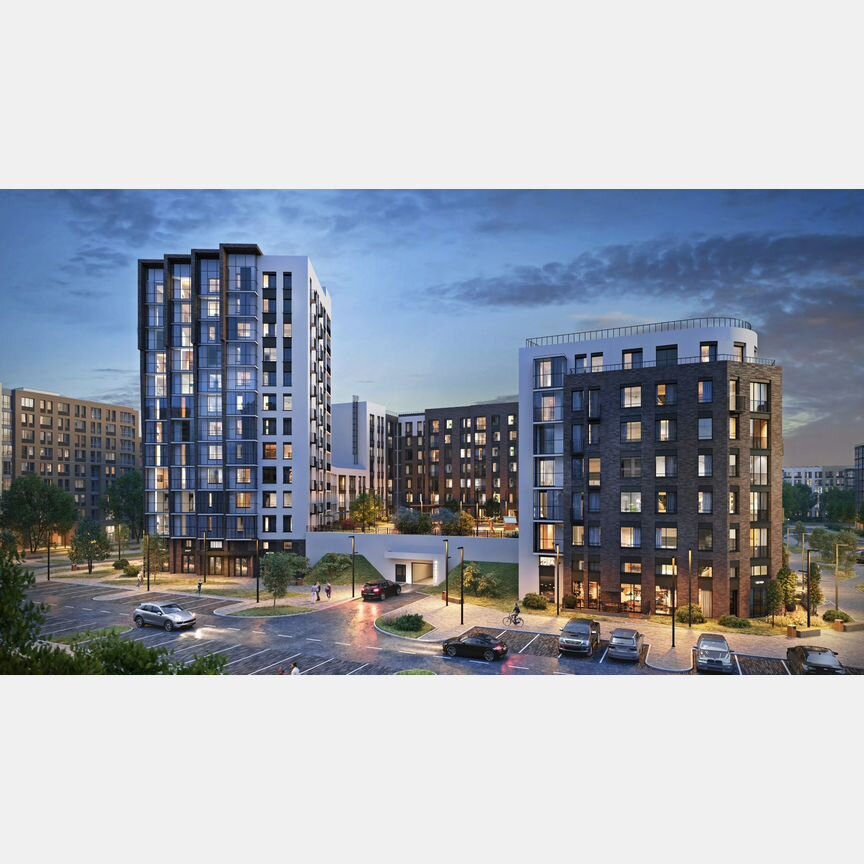 1-к. квартира, 36,7 м², 7/12 эт.
