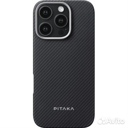 Чехол pitaka Case для iPhone 16 Pro, Ultra Slim