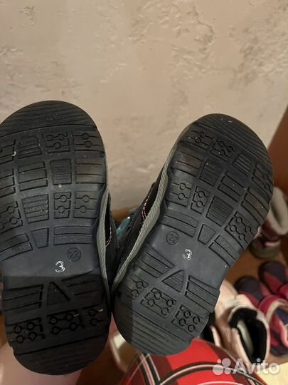 Ботинки зимние детские