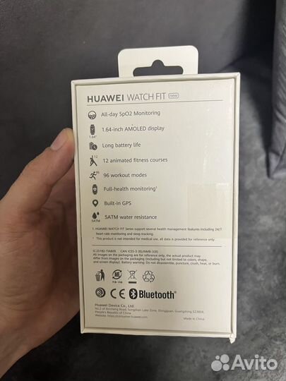 Смарт часы huawei fit new