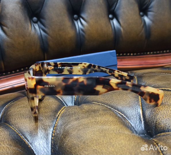 Очки prada винтажные роговая оправа лимитка италия