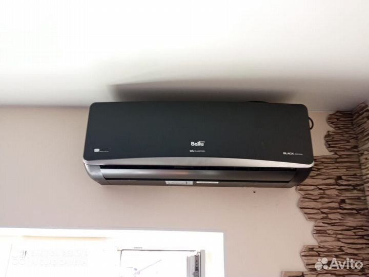 Сплит система инвертор чёрный