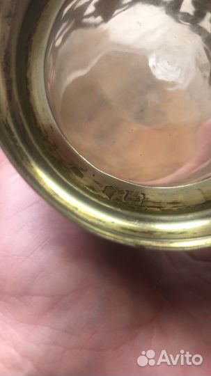 Подстаканник серебряный