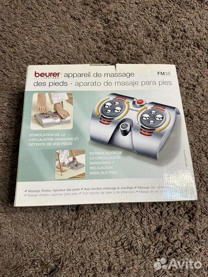 Массажер для ног новый beurer FM38 Германия