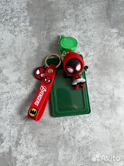 Бейдж школьный, чехол для карт человек паук