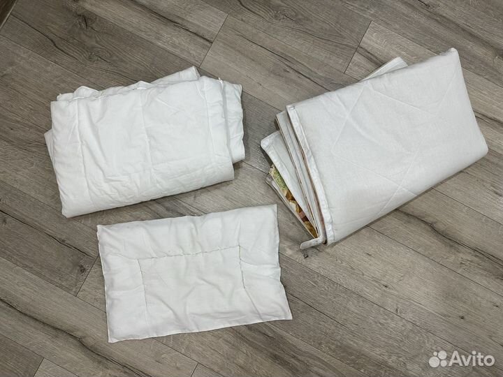 Детское постельное белье, подушка и одеяло IKEA