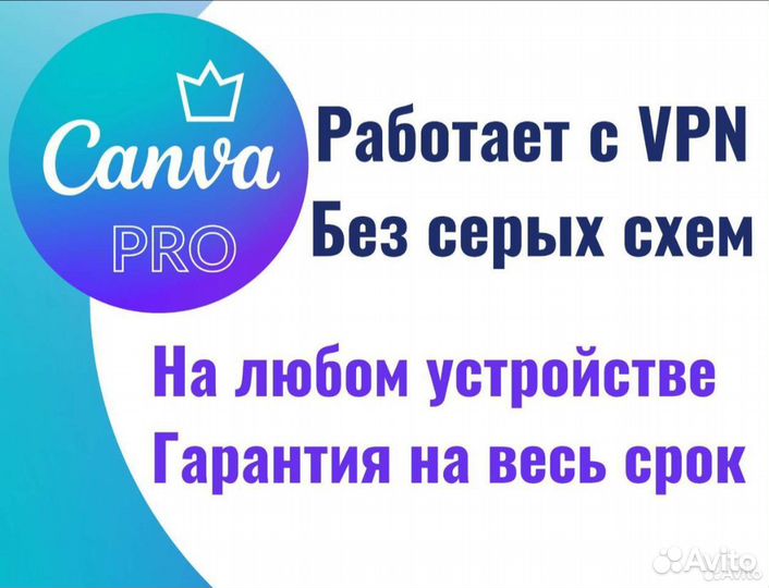 Подписка canva pro