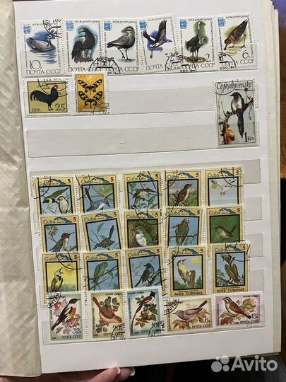 Почтовые марки СССР, куба, вьетнам