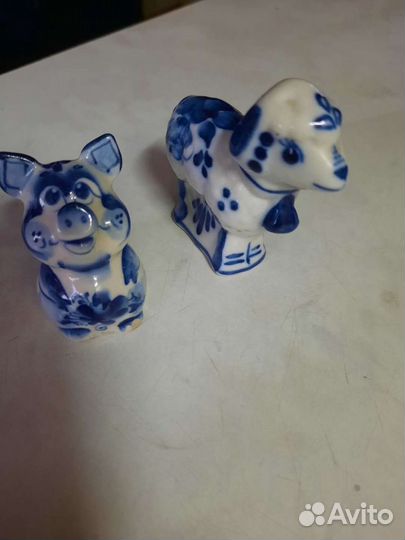 Фигурки Гжель