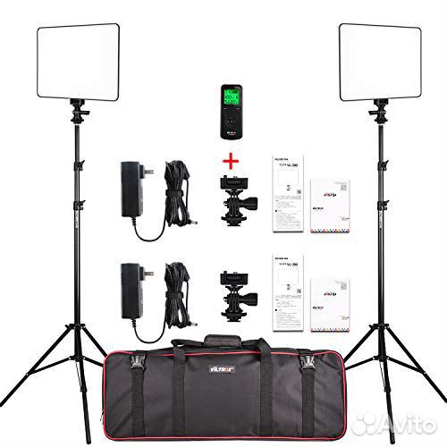 Постоянный LED свет для видео и фото, + импульсный