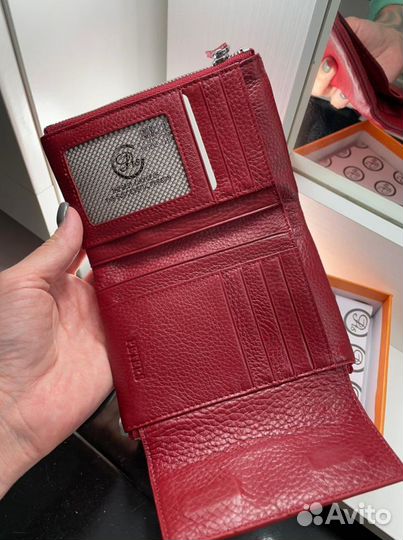 Кошелек Новый Кожаный женский