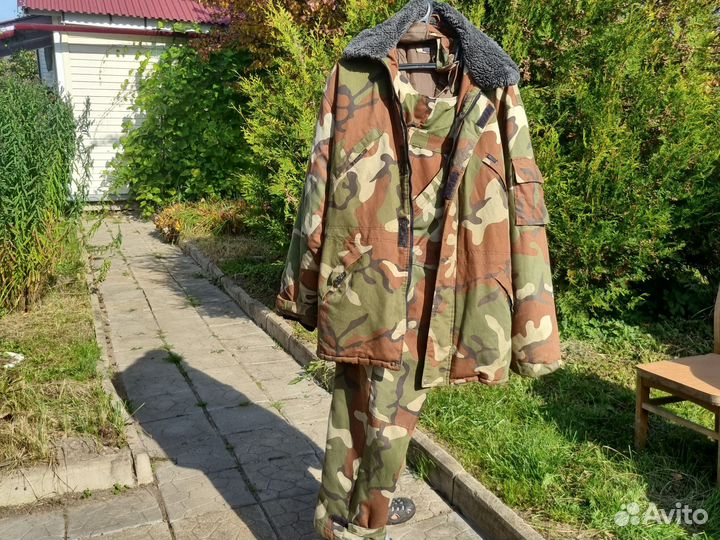 Костюм для охоты и рыбалки зимний, двухсторонний