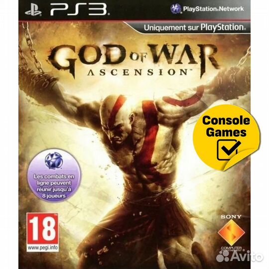 PS3 God of War: Ascension Новый