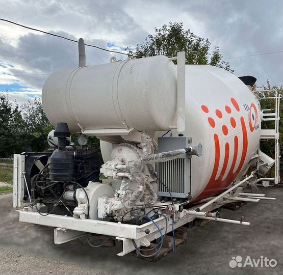 Установка автобетоносмесителя