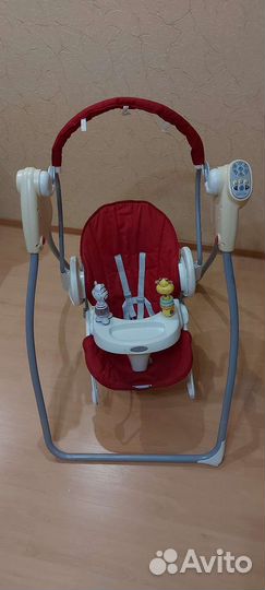 Детские электронные качели graco