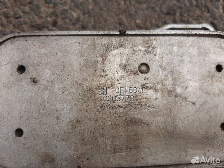 Теплообменник масляного фильтра Mercedes S 500