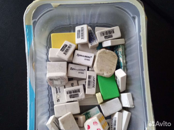 Коллекция ластиков