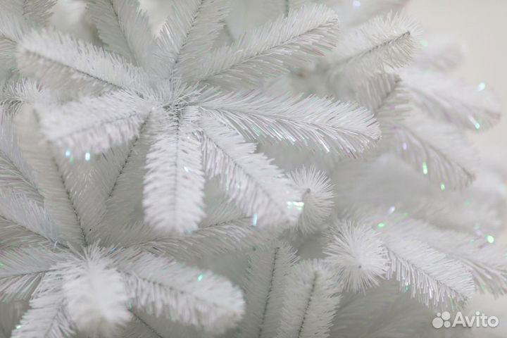 Елка искусственная пвх Белая