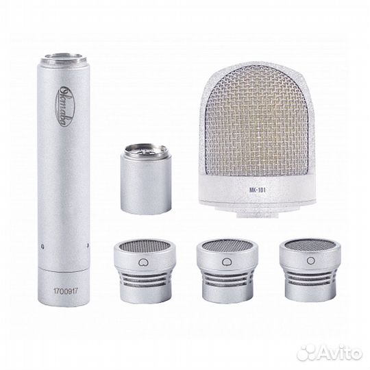 Новый МК-012-10 никель, в деревянном футляре Октав