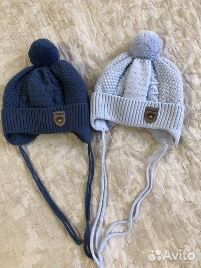 Шапка для мальчика зимняя 42